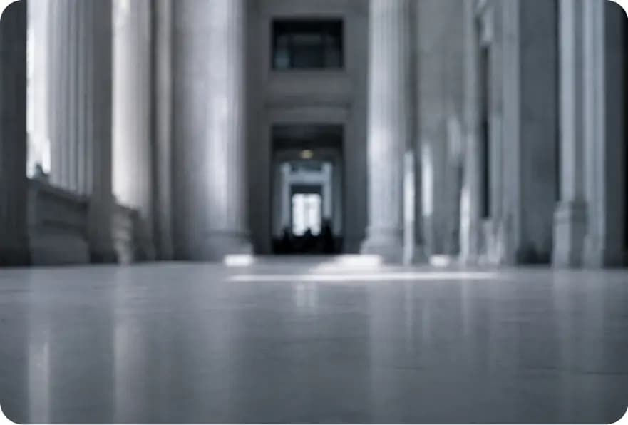 Columns of a government building